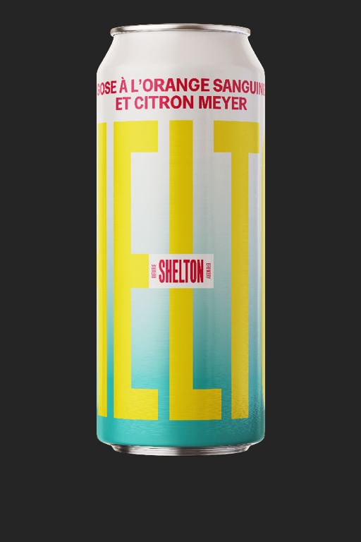 Bièrerie Shelton Gose à l'orange sanguine et citron Meyer
