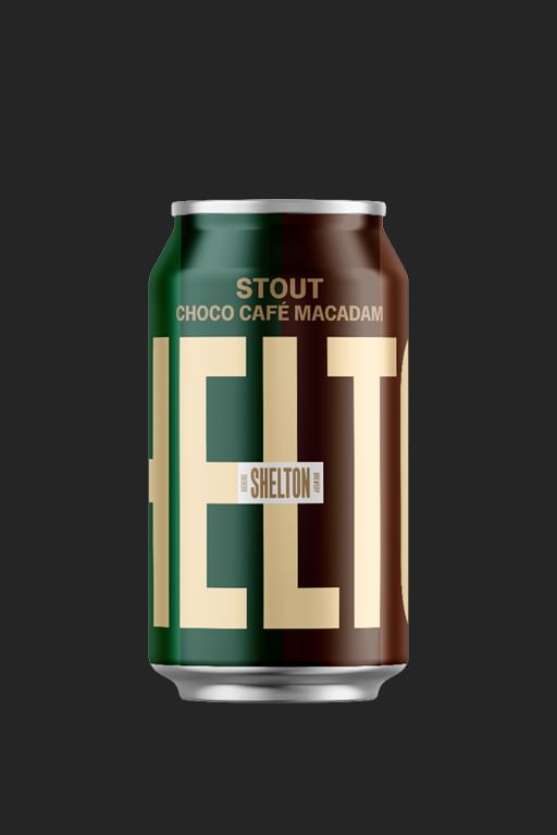 Bièrerie Shelton Stout Choco café macadam
