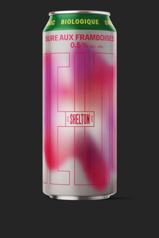 Bièrerie Shelton Sure aux framboises 0,5% bio